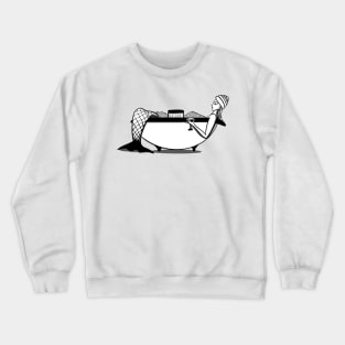 Mermaid bath Crewneck Sweatshirt